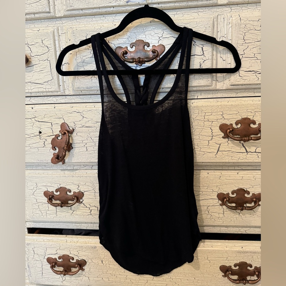 Chaser tank with tie back. Size XS